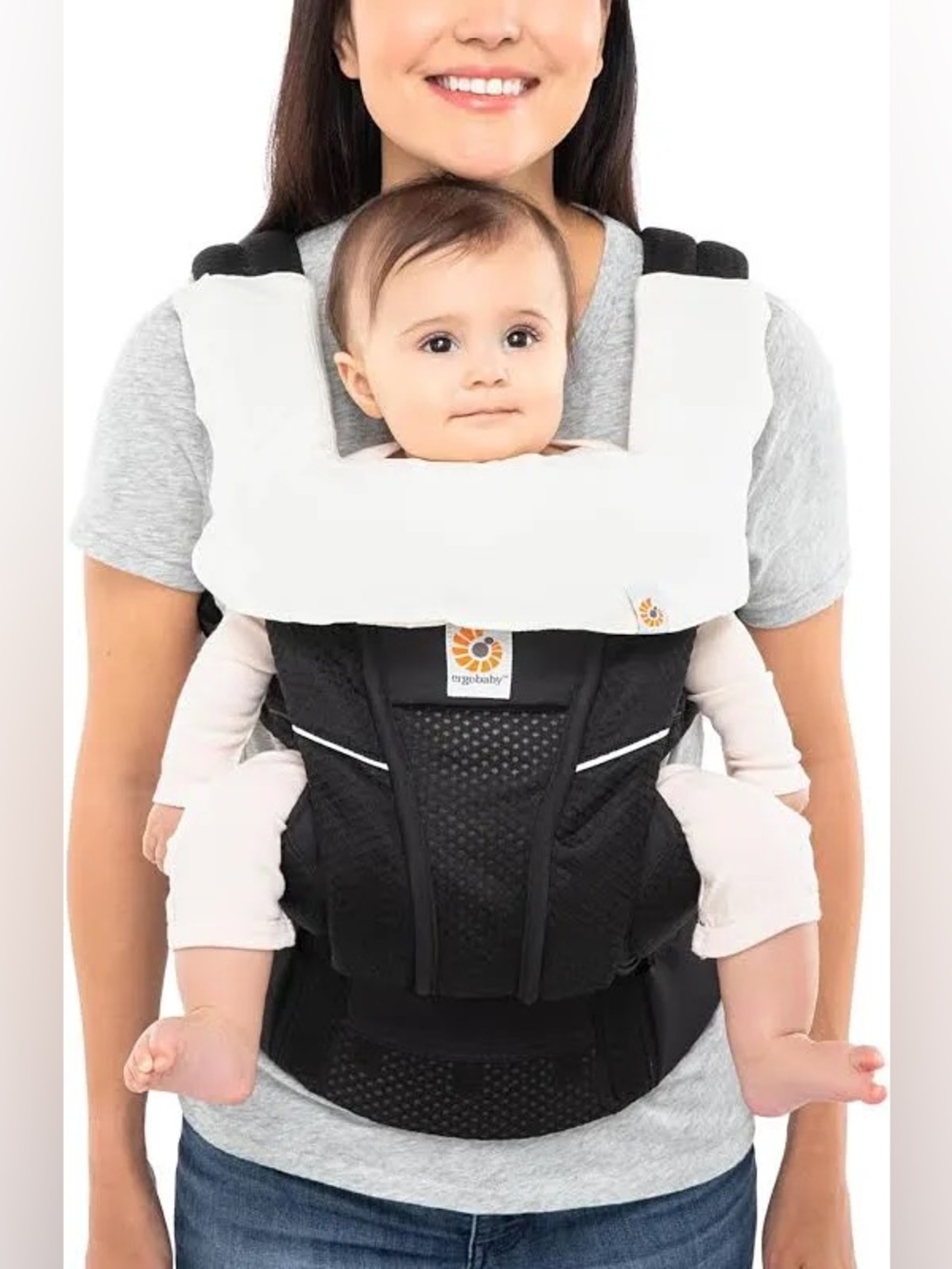 Ergobaby 360 Teething Pad & Bib-Natural
